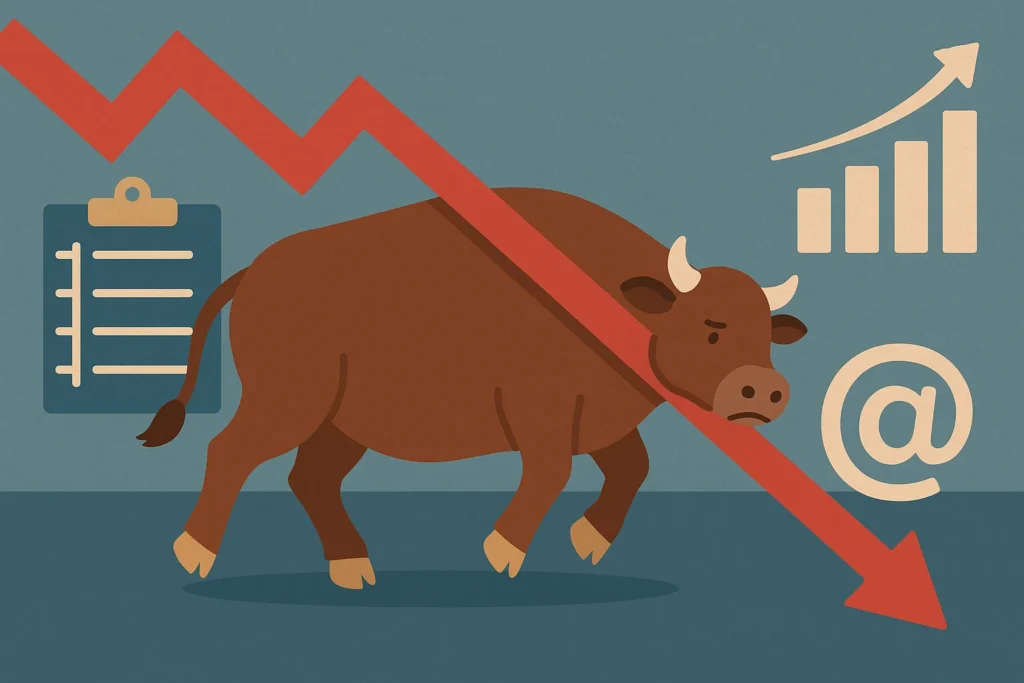 Imagem de capa sobre boi gordo queda escalas de abate confortáveis, frigoríficos testando preços e exportações recorde