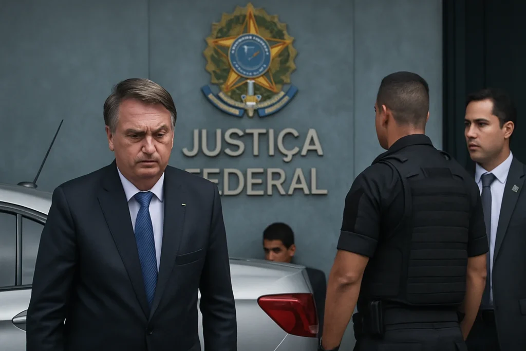 Imagem representando a justiça federal retira direitos de ex-presidente, servidores e veículos em 16:9