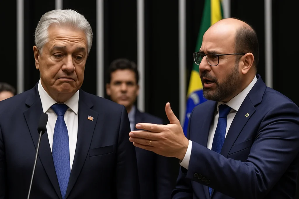 Imagem representando a situação de Bibo Nunes destituído do cargo de vice-líder do PL devido à falta de lealdade na bancada